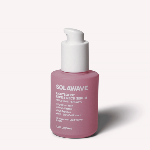 Serum LightBoost para o rosto e pescoço